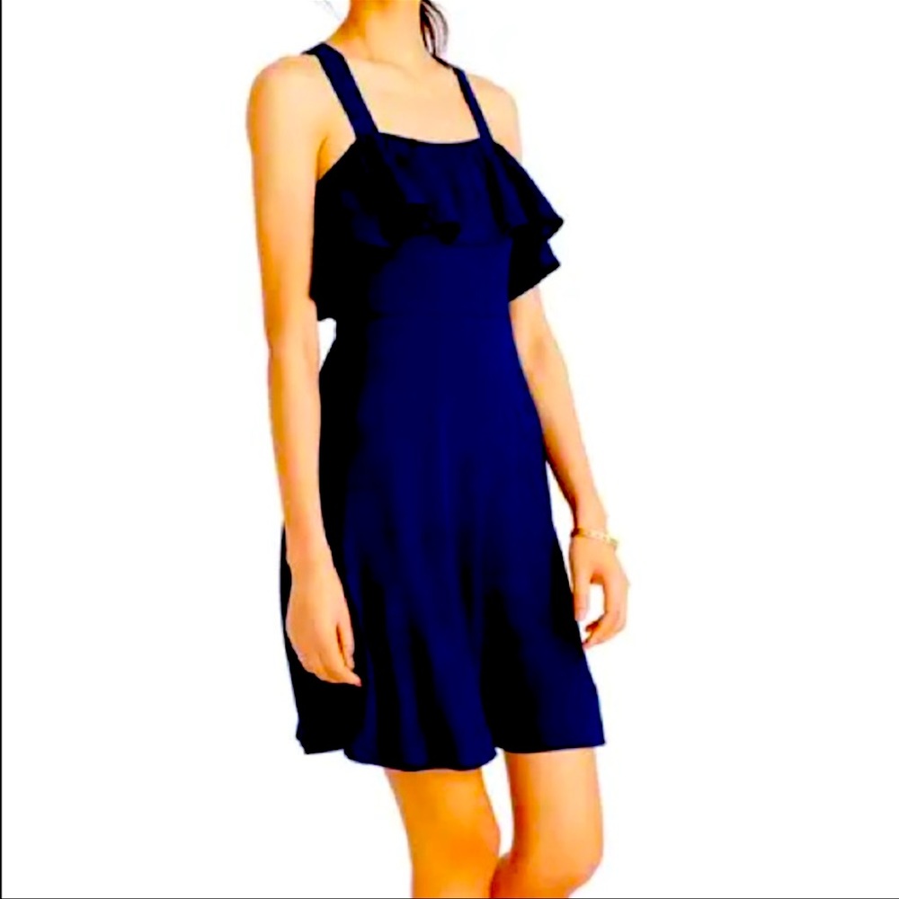 NWT Madewell Apron Ruffle Dress Size 2